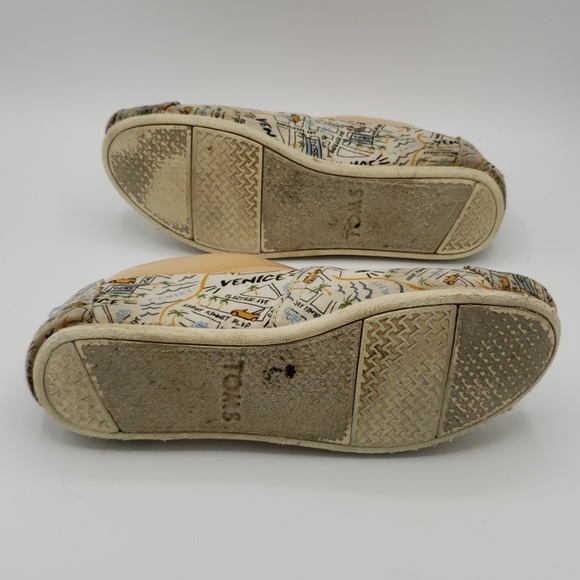 Awesome Tom's loafers Venice sz 5 - Picture 6 of 7